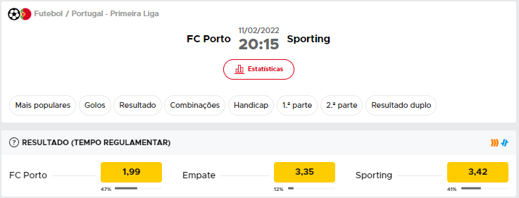 FC Porto - Sporting: Betclic