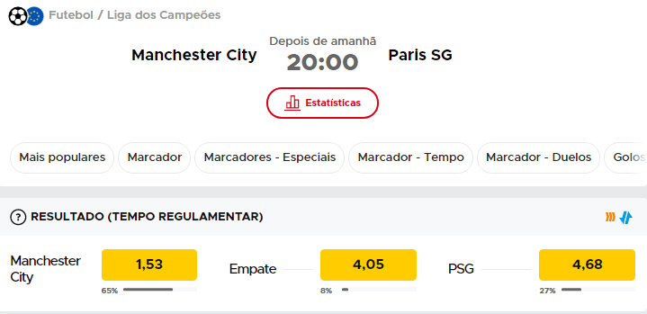 apostas de Futebol