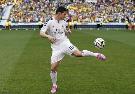 James Rodriguez Real Madrid James Rodriguez Real Madrid