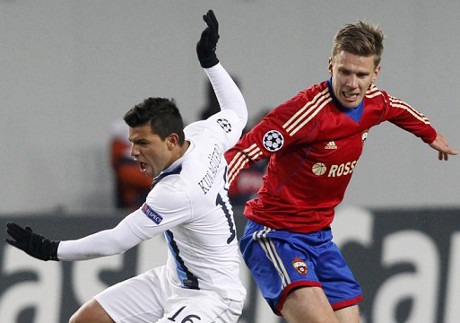 Kun Aguero CSKA Man City