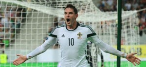 Kyle Lafferty, o melhor marcador deste Grupo F