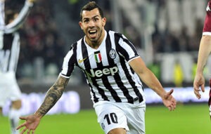 Carlitos Tévez, o melhor marcador desta Serie A
