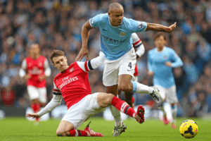 Arsenal 3 - 0 Manchester City 2014
