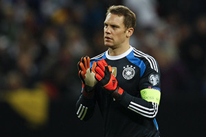Neuer será o responsável por continuar a conduzir a Alemanha à conquista de títulos.