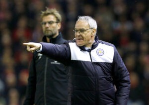 Exemplo de respeito e admiração entre adversários: Ranieri já manifestou várias vezes o seu apreço pelo espírito de Klopp.