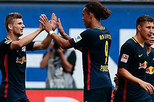 Recém-promovido Leipzig segue invicto na Bundesliga.