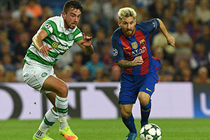 Com um hat-trick, Messi é já o líder dos melhores marcadores desta edição da Liga dos Campeões.