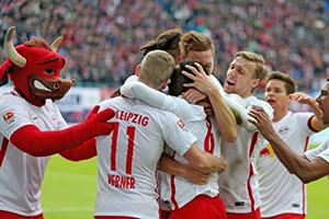 Leipzig continua invicto e está agora em 2º lugar. Leipzig continua invicto e está agora em 2º lugar.