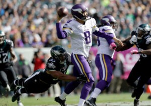 Os Vikings foram a última equipa desta edição da NFL a ser batida. Os Vikings foram a última equipa desta edição da NFL a ser batida.