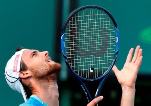Os deuses do ténis não colaboraram e para seguir em prova Sousa terá que passar por Nishikori, número cinco mundial.