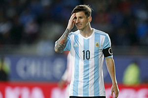 Argentina venceu apenas 1 dos 10 jogos sem Messi.