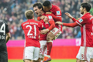 Hummels dá vitória ao Bayern de Munique.