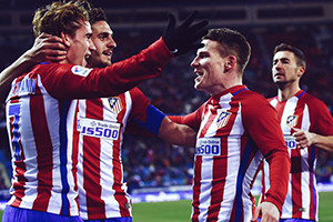 Jogo emocionante dá vantagem confortável ao Atlético de Madrid.