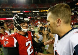Será o sétimo Super Bowl para Brady, o primeiro para Ryan. Será o sétimo Super Bowl para Brady, o primeiro para Ryan.
