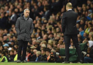 Guardiola e Mourinho dançaram uma espécie de dança consetida que resultou em impasse.