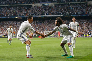 Marcelo e Ronaldo foram duas peças fundamentais na decisão da eliminatória.