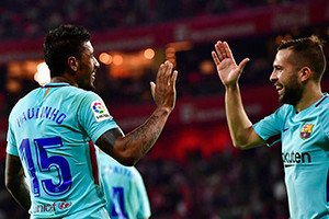 Barcelona dá continuidade a serie invicta.