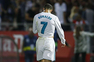 Ronaldo continua em seca de golos e Real Madrid continua a afundar.