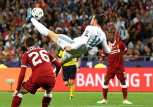 Este golo de bicicleta será, certamente, o ponto mais alto da carreira do galês Gareth Bale.