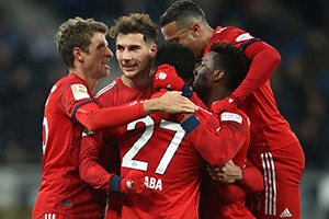 Bis de Goretzka lançam vitória Bávara.