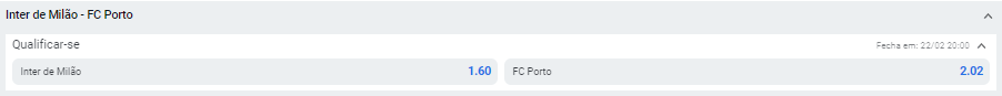 Liga dos Campeões 2022/23 - Inter - Porto