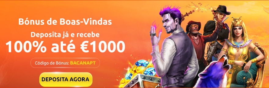 Bónus de Boas-Vindas - Bacana Play