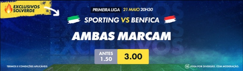 Sporting - Benfica: Ambas Marcam