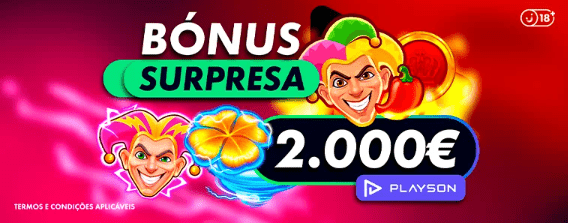 Bónus Surpresa até 2.000€