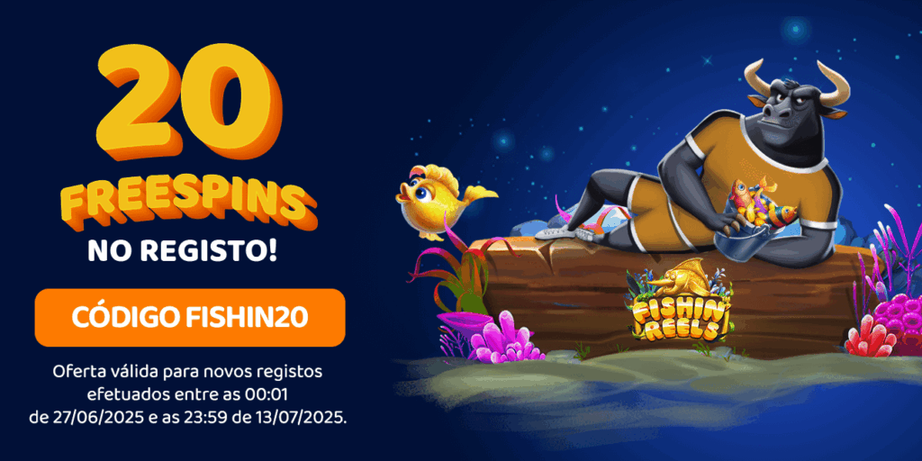 20 Free Spins no Registo