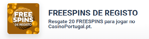 Free Spins de Registo